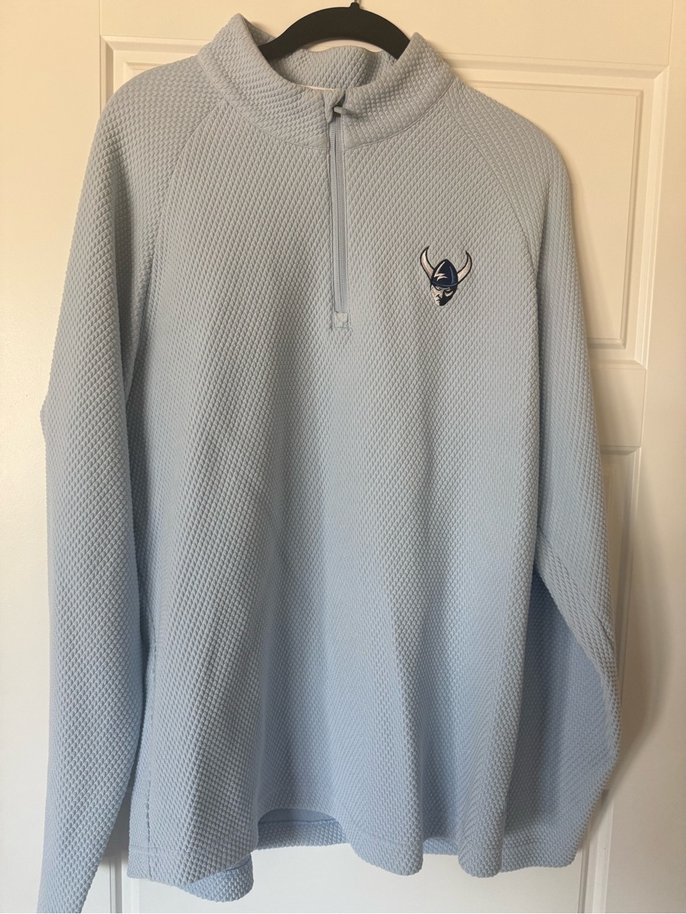 Puma Western Washington University Vikings quarter zip Pullover Sweater